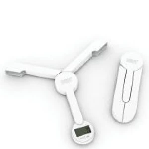 Image of Joseph Tri Folding Kitchen Scale - White