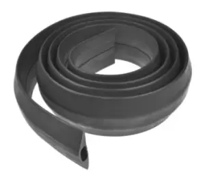 Image of Vulcascot 3m Black Cable Cover, 30 x 10mm Inside dia.