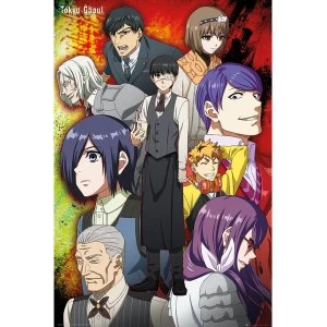 Image of Tokyo Ghoul Group Maxi Poster