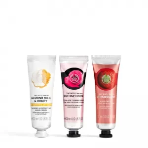 Image of The Body Shop Soothing, Fruity & Floral Hand Cream Trio