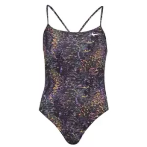 Image of Nike Cutout 1 Piece Womens - Multi