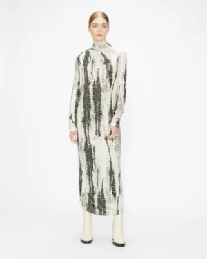 Image of Ted Baker Long Sleeve Jersey Dress