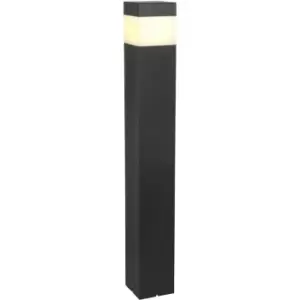 Image of Sienna Outdoor Bollard Black Matt, Plastic Matt IP44