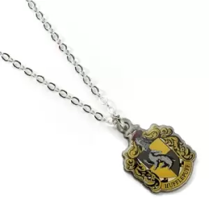 Image of Harry Potter Hufflepuff Crest Slider Necklace