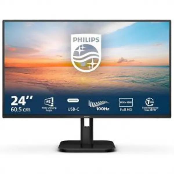 Image of Philips 23.8" 24E1N1300A Full HD LED Monitor