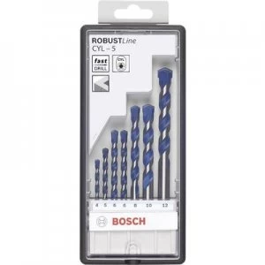 Image of Carbide metal Concrete twist drill bit set 7 Piece Bosch Accessories CYL-5 2608588167 Cylinder shank 1 Set
