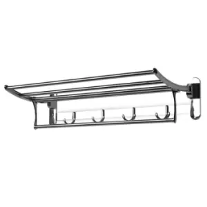 Image of Foldable Bathroom Towel Rail M&W