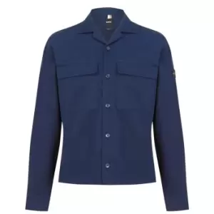 Image of Boss Naldo Overshirt - Blue