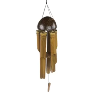 Image of Half Coconut Wind Chime 50cm