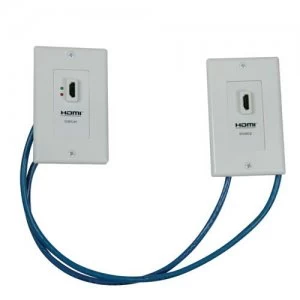 Image of Tripp Lite HDMI over Dual Cat5/Cat6 Extender Wall Plate Kit with Transmitter and Receiver