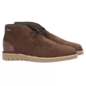 Image of Barbour Mens Kent Desert Boots Choco Suede 8