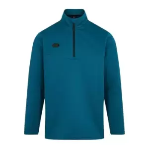 Image of Canterbury Zip Fleece Mens - Blue