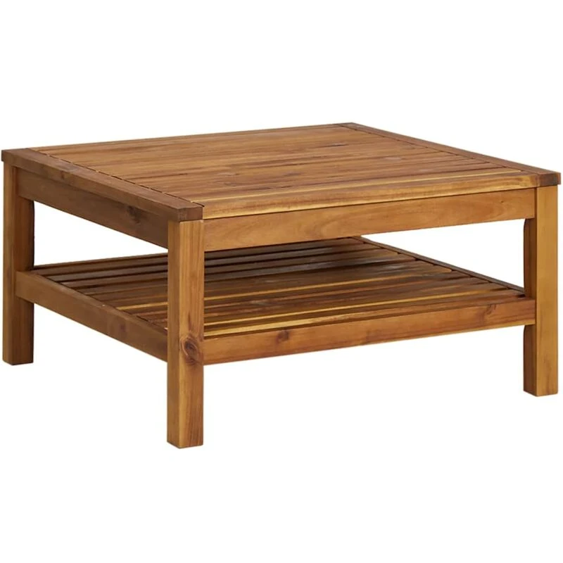 Image of VIDAXL Coffee Table 65x65x35cm Solid Acacia Wood vidaXL 8720286557570