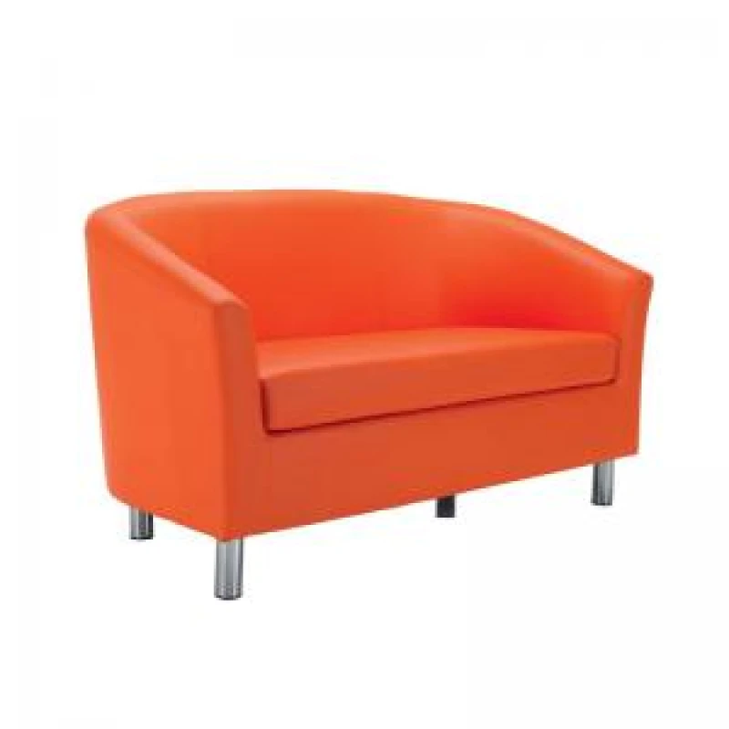 Image of Jemini Tub Sofa Polyurethane Orange KF70359