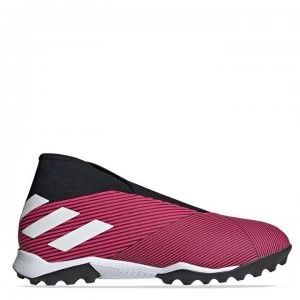 Image of adidas Nemeziz 19.3 Laceless Astro Turf Trainers - ShockPink/Black