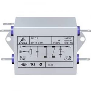 Image of EMI filter flame retardant 250 V AC 10 A 47 uH L