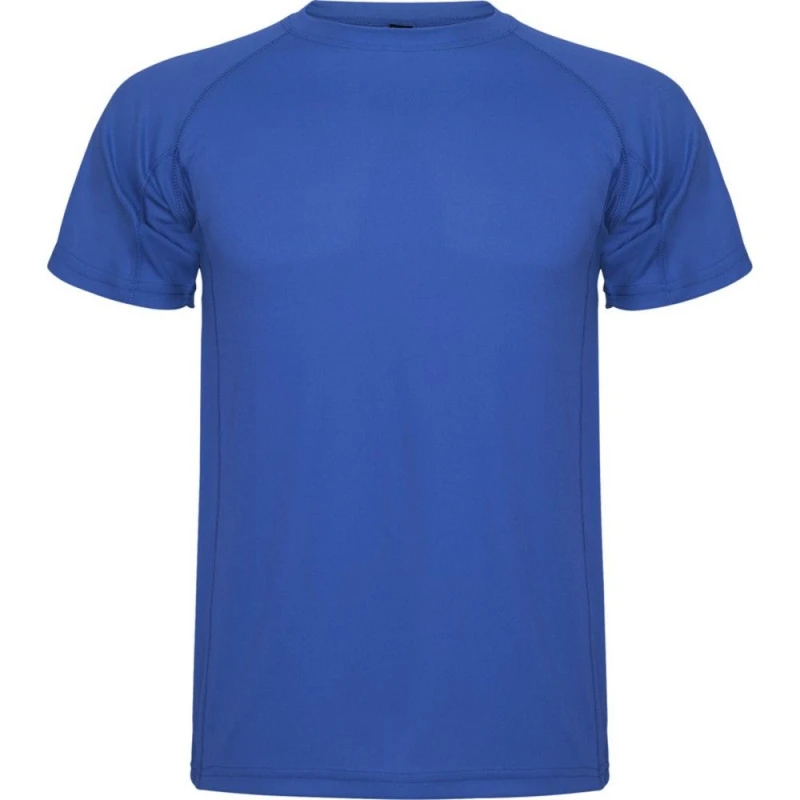 Image of ROLY ROLY Men Montecarlo Short-Sleeved Sports T-Shirt in Blue Size: Small Blue S Male 5063527538284