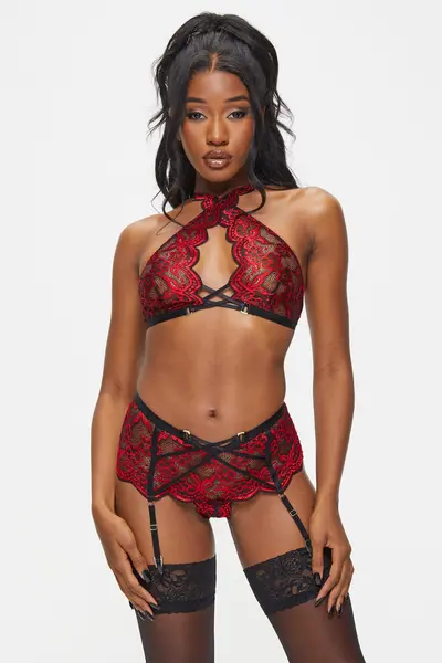 Image of Ann Summers Brooke Crotchless Set Multi