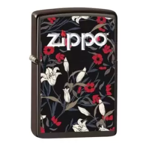 Image of Zippo 49180 Floral Design windproof lighter