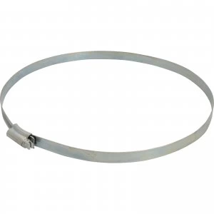 Image of Faithfull Zinc Plated Hose Clips 184mm - 216mm Pack of 1