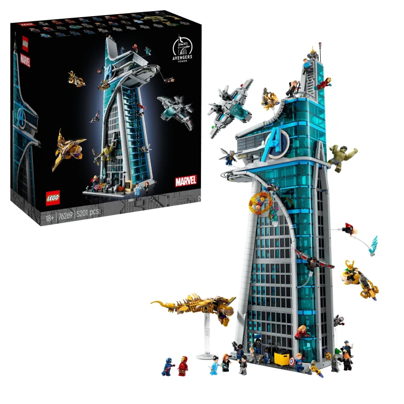 Image of LEGO LEGO 76269 Super Heros Avengers Tower - Multi Multi One Size