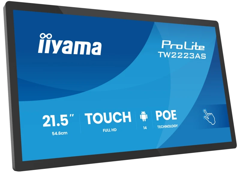 Image of iiyama TW2223AS-B3P Signage Display Interactive flat panel 54.6cm (21