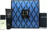 Image of Dunhill Icon Racing Blue Gift Set 100ml Eau de Parfum + 30ml Eau de Parfum + 90ml Shower Gel