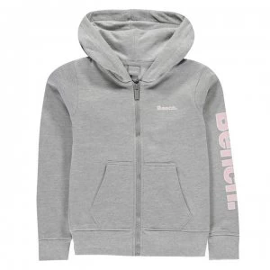 Image of Bench Delphine Zip Hoodie - Grey Marl