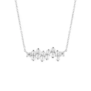 Image of Multi Baguette Zirconia Necklace N4497