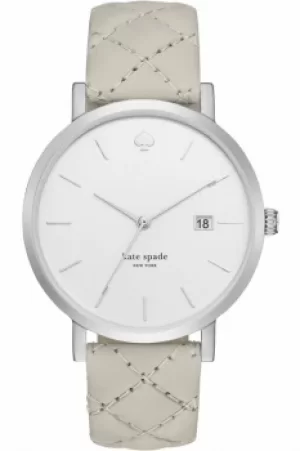Image of Ladies Kate Spade New York Metro Grand Quilted Watch 1YRU0846