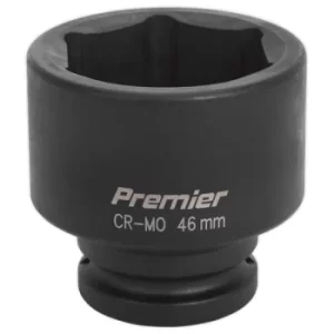 Image of Sealey IS3446 Impact Socket 46mm 3/4"Sq Drive