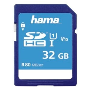 Image of Hama 32GB SDHC Memory Card