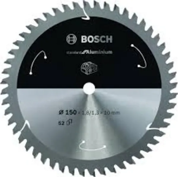 Image of Bosch Cordless Circular Saw Blade for Aluminium 2608837762 Diameter: 150mm