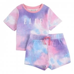 Image of Elle Elle T Shirt & Short Set - Crystal Blue