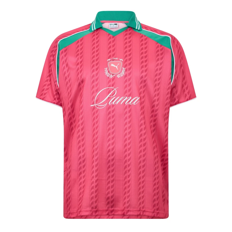 Image of Puma Football Jersey Asos Iii T-Shirt Mens Pink male S