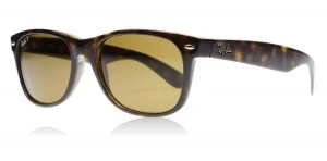 Image of Ray-Ban 2132 Wayfarer Sunglasses Tortoise 902/57 Polariserade