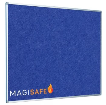 Image of Magiboards Fire Retrdnt Alu Frame Flt Ntcebrd 1500x1200mm