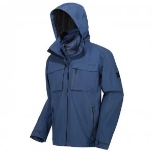 Image of Regatta Shrigley 3-in-1 Waterproof Jacket - Brnswk(Brns)