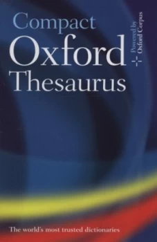 Image of Compact Oxford Thesaurus by Oxford Dictionaries Hardback