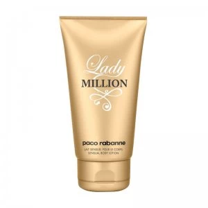 Image of Paco Rabanne Lady Million Sensual Body Lotion 200ml