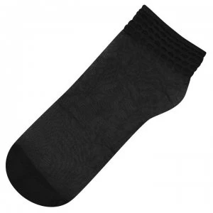 Image of Jonathan Aston Jazz Anklet Socks - Black