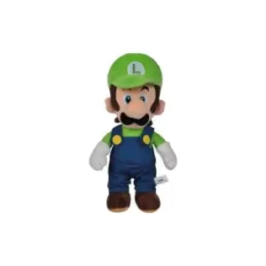 Image of Super Mario Plush Figure Luigi 30 cm