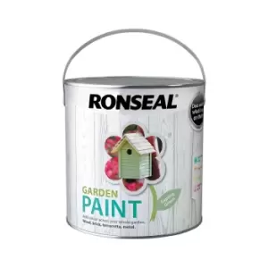 Image of Ronseal Garden Paint Sapling Green - 2.5L