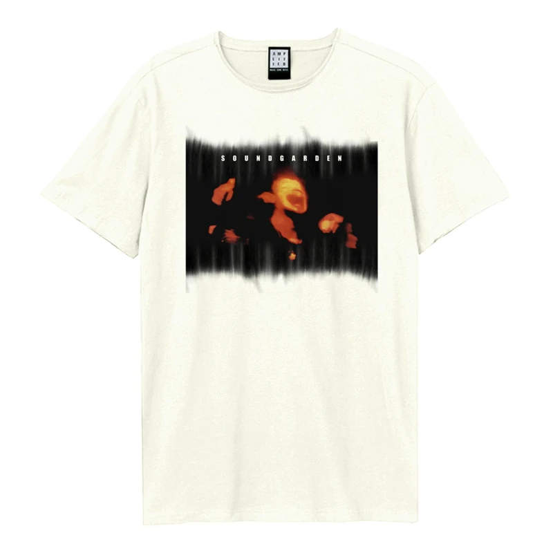 Image of Amplified Amplified Men Superunknown Soundgarden Vintage T-Shirt in White Size: 3X-Large White XXXL Male 5063806555148