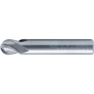 Image of 8.00MM Carbide Plain Shank 4 Flute Ball Nosed Short Series End Mills