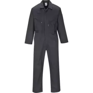 Image of Portwest Liverpool Zip Coverall Black M 31"