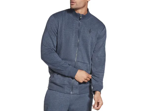 Image of Skechers Mens Go Walk Everywhere Zip Up Casual Jacket Large NAVY SKE1914-NVY-L