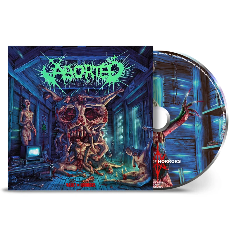 Image of Aborted Vault of horrors CD multicolor Onesize Unisex