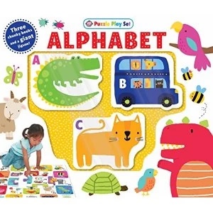 Image of Alphabet Puzzle Playset by Roger Priddy (Board book, 2017)