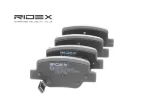 Image of RIDEX Brake pad set TOYOTA 402B0579 044660F010,044660F011,04466YZZE7